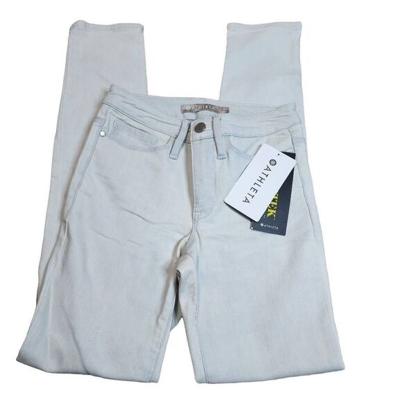 Athleta NWT Size 0 Sculptek Skinny Jean Biscayne Wash - Picture 1 of 13